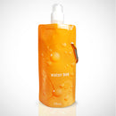 Water Bag Bolsa De Agua Modelo Burbujas Grandes Color Naranja