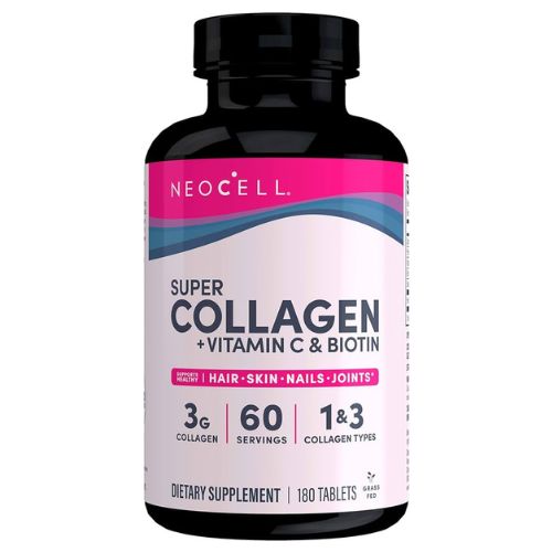 Super Collagen Tabletas + Vitamina C y Biotina 180Tab