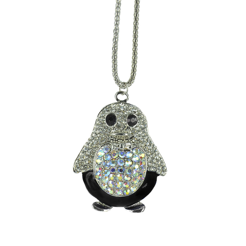 COLLARES DE ÓPERA EN FORMA DE PINGUINO GLAM