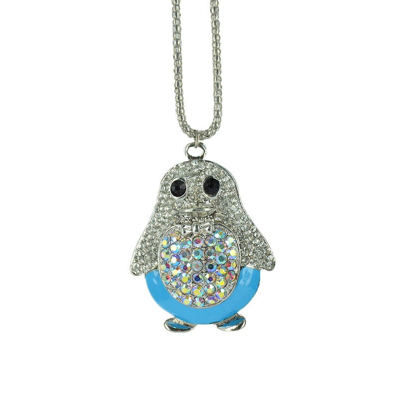 COLLARES DE ÓPERA EN FORMA DE PINGUINO GLAM