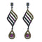 ARETES- DIAMANTE GLAM & GOTAS