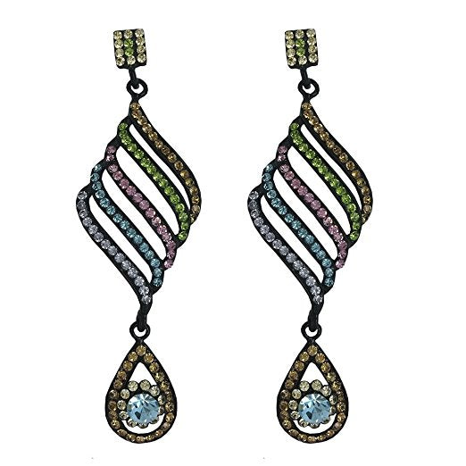 ARETES- DIAMANTE GLAM & GOTAS