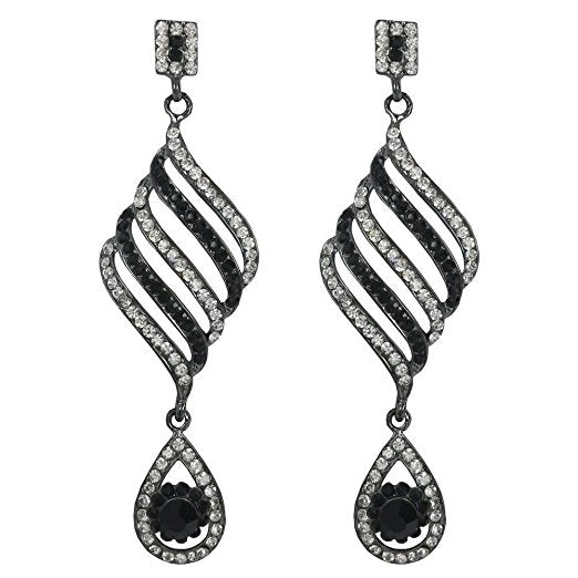 ARETES- DIAMANTE GLAM & GOTAS