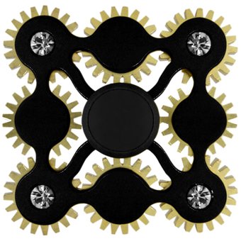 Spinner Hand Fidget Metálico 9 Gears Chain