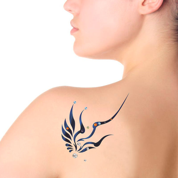 Art Plus Tatuajes con Cristales Géminis Fucsia para Brazo