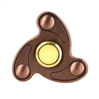 Spinner Hand Fidget Metálico Boomerang