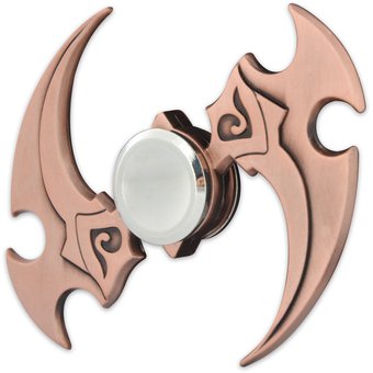 Hand Fidget Spinner Ninja Blade Metálico