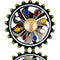 Spinner Colorful Fan Hand Fidget Metálico 3 Niveles