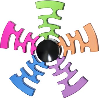 Spinner Rainbow Maze Multicolor