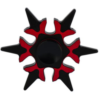 Spinner Ninja Star Yura Hand Fidget Metálico