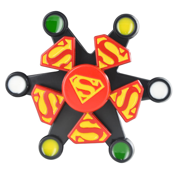 Spinner Engranaje Superman 2 Hand Fidget Metálico, 2 Niveles